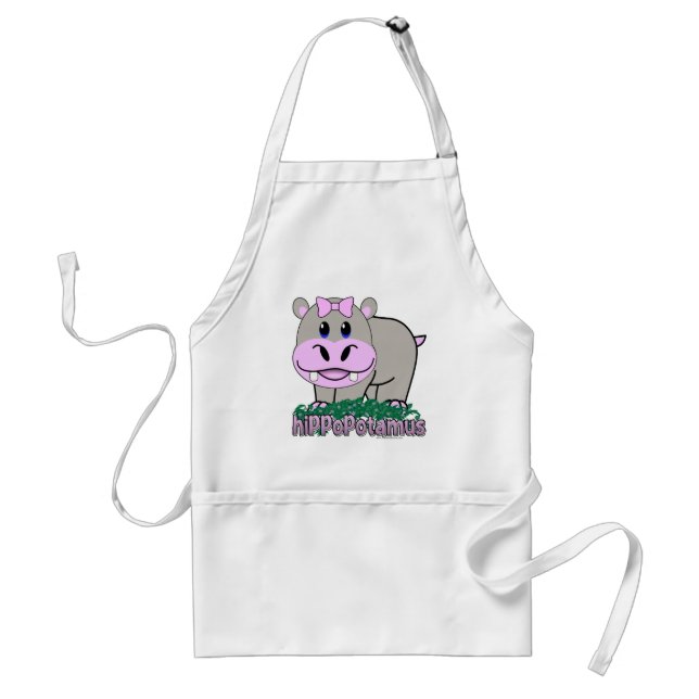 Hippopotamus Standard Apron (Front)