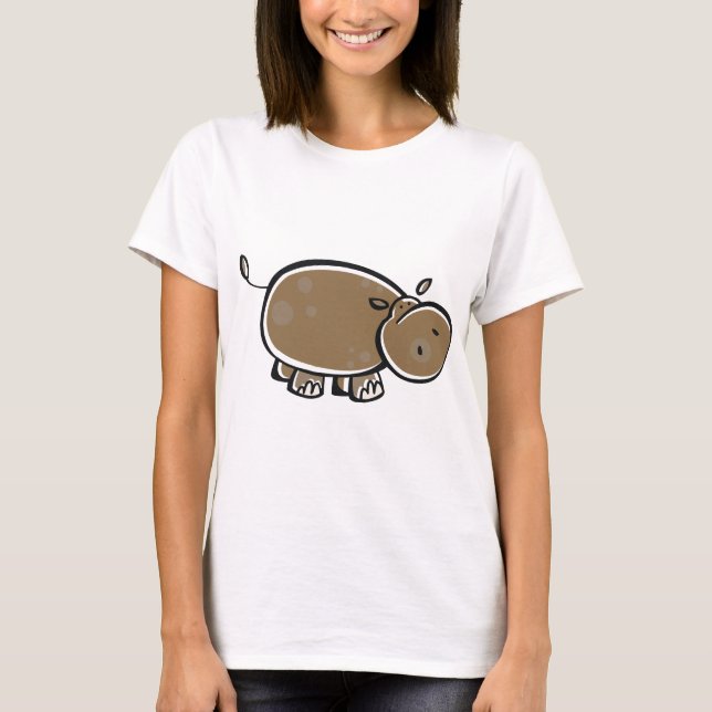 Hippopotamus T-Shirt (Front)