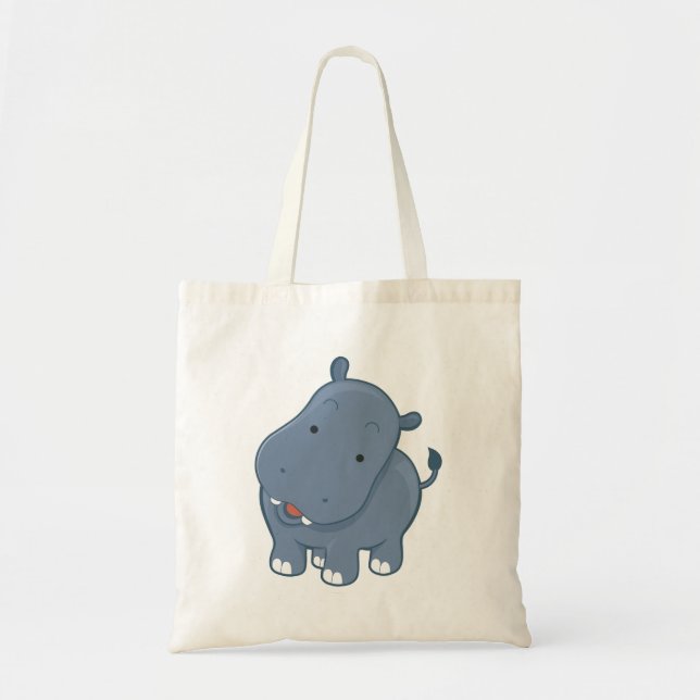 Hippopotamus Tote Bag (Front)