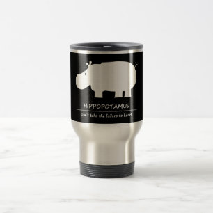 Hippopotamus Travel Mug