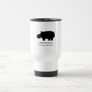 Hippopotamus Travel Mug