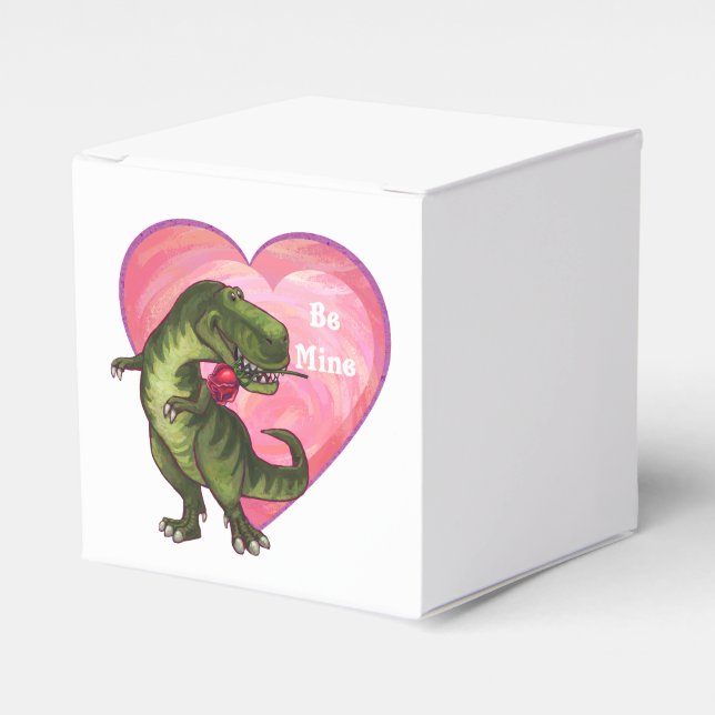 Hippopotamus Valentine's Day Favour Box (Front Side)