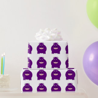 Hippopotamus Wrapping Paper