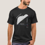 HIPPOPOTENUSE T-shirt by Sandra Boynton<br><div class="desc">A geometrical model of a right triangle,  showing the Opposite,  Adjacent,  and…wait. WHAT?</div>