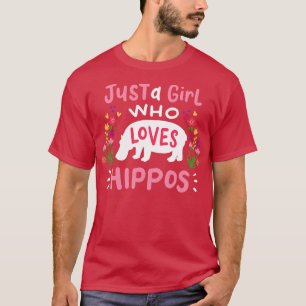 Hippos Hippopotamus Hippo Lover 2 T-Shirt