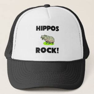 Hippos Rock Trucker Hat