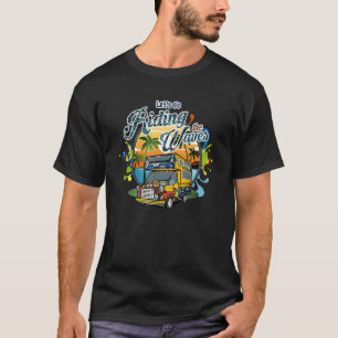 Hippy Canavan Sunset 60's 70's Let's Go Riding The T-Shirt