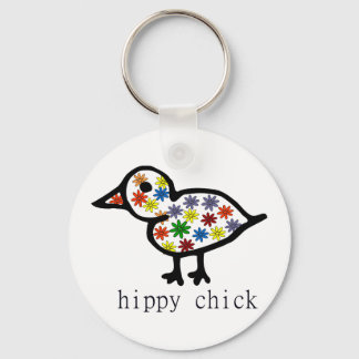 Hippy Chick Key Ring