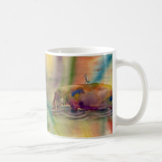 Hippy Dippy, Watercolor Art Mug