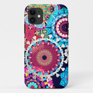 Hippy flowers iphone covers