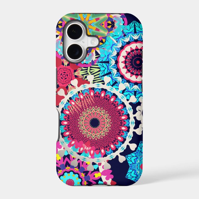 Hippy flowers iphone covers (Back)