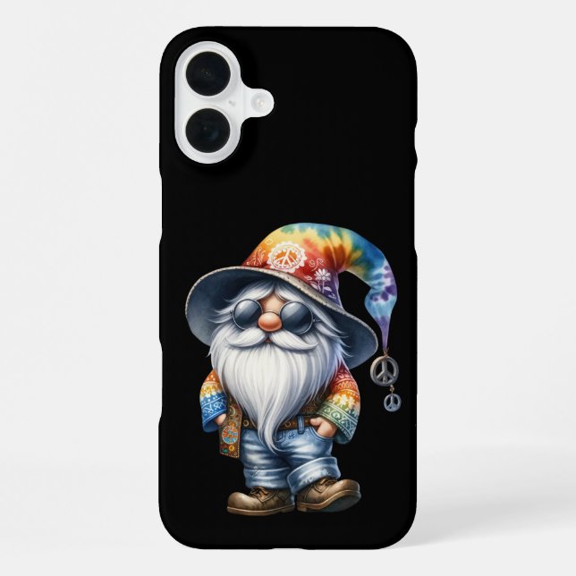 Hippy Gnome iPhone Case (Back)