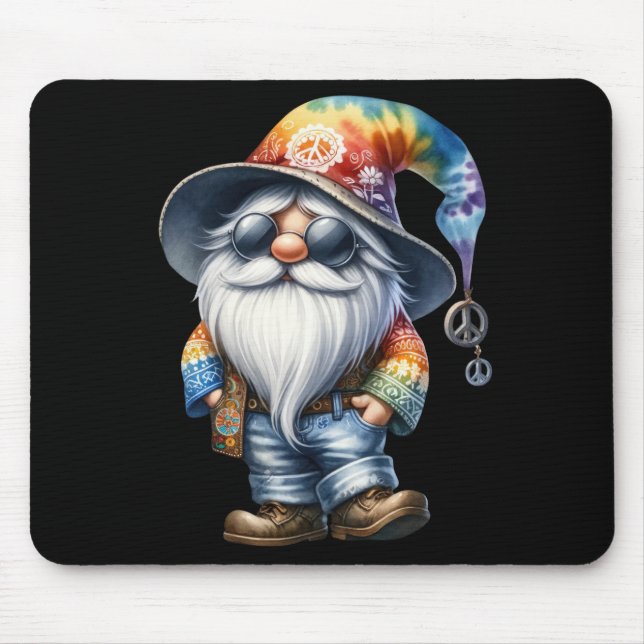 Hippy Gnome Mouse Mat (Front)