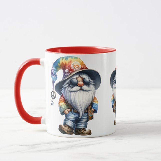 Hippy Gnome Mug (Left)