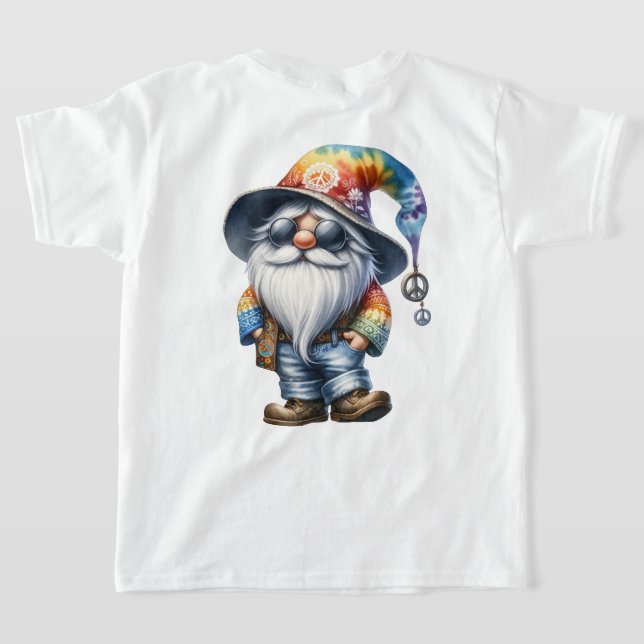 Hippy Gnome T-Shirt (Laydown Back)