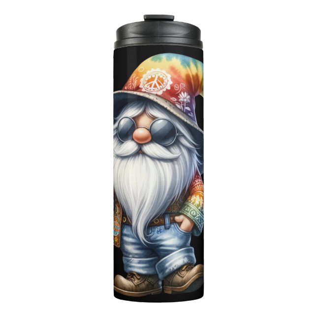 Hippy Gnome Thermal Tumbler (Front)