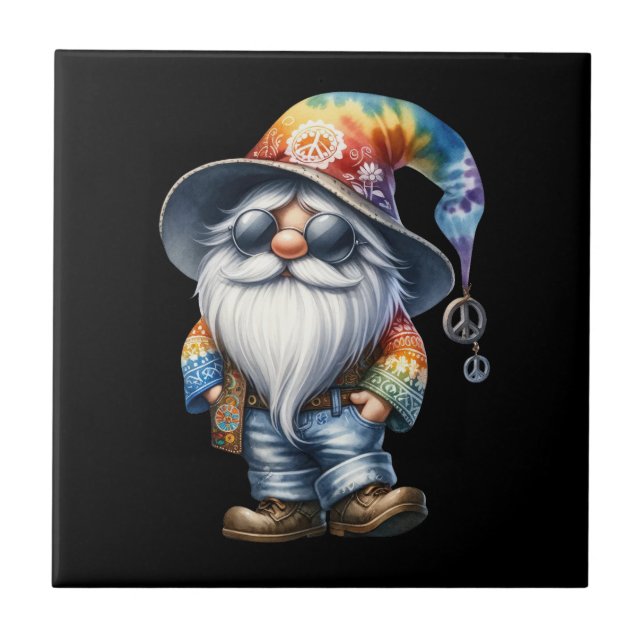 Hippy Gnome Tile (Front)