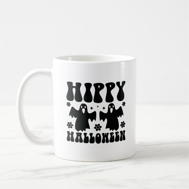 Hippy Halloween Coffee Mug (Left)