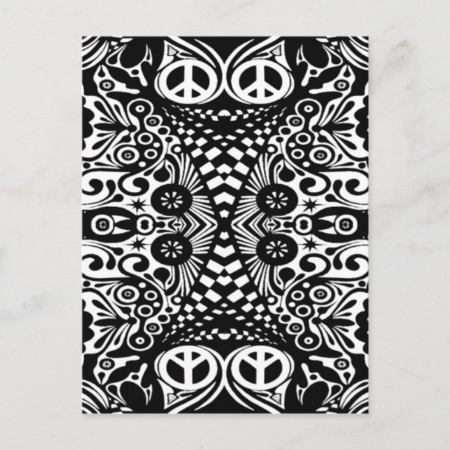 Hippy Heaven Postcard (Front)