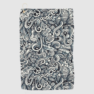 Hippy In Sixty Golf Towel