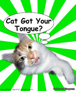 Cat Got Your Tongue Gifts Gift Ideas Zazzle Uk