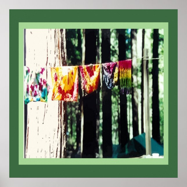 Hippy Laundry Poster (Front)