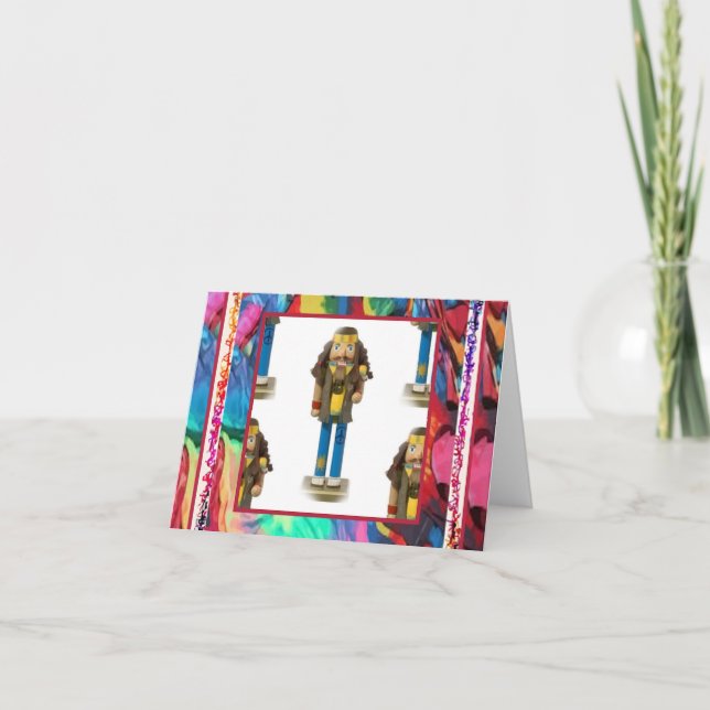 Hippy Nutcracker Note Card (Front)