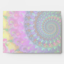 Hippy Rainbow Fractal Pattern