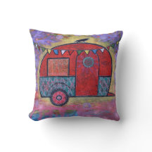 Hippy Teardrop Trailer Camper with Raven