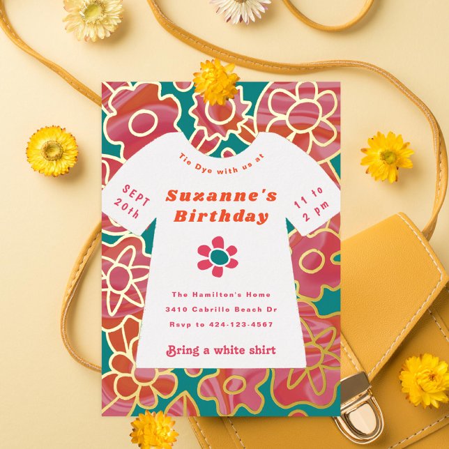 Hippy Tie Dye Birthday Party (Creator Uploaded)