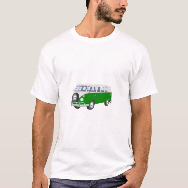 Hippy Van Green T-Shirt (Front)