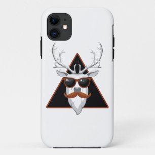 Hipster Antler Art iPhone 11 Case