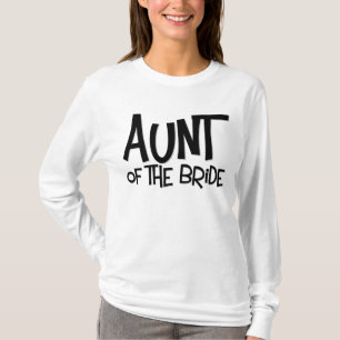 Hipster Aunt of the Bride T-Shirt