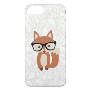 Hipster Baby Fox w/Glasses iPhone 8/7 Case