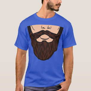 Hipster Beard Mouthguard Gift Hipster beard mouthg T-Shirt