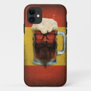 Hipster Beer Mug Art Mobile Case