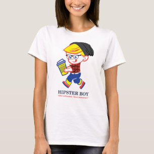 Hipster Boy - Parody illustration T-Shirt