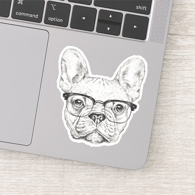 Hipster Bulldog (Detail)