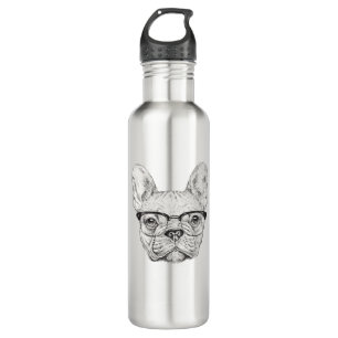 Hipster Bulldog 710 Ml Water Bottle