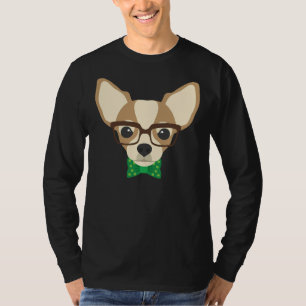 Hipster Chihuahua T-Shirt