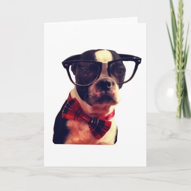 Hipster Christmas Card (Front)