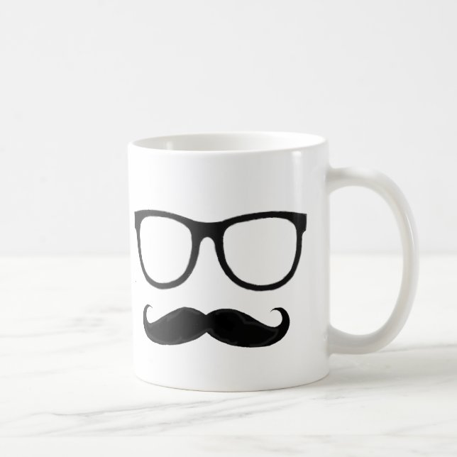 Hipster Coffee Mug (Right)