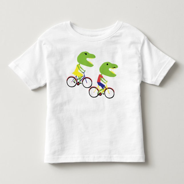 hipster dino kid tee (Front)