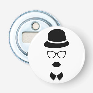 Hipster Face Bottle Opener