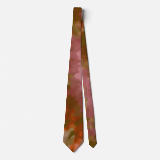 *~* Hipster Fall Retro Psychodelic Tie Dye tie (Front)