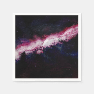 Hipster Galaxy Universe Napkin