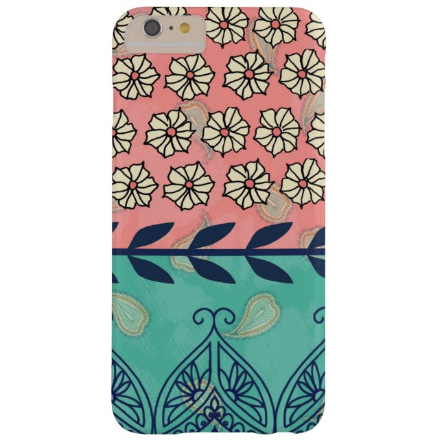 Hipster Girly Boho Paisley iPhone 6 Plus Case (Back)