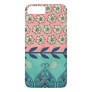 Hipster Girly Boho Paisley iPhone 7 Plus Case