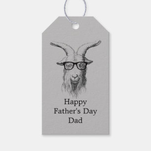 Hipster Goat Gift Tags