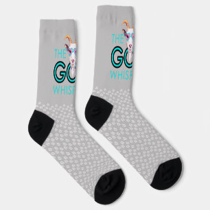 Hipster Goat Whisperer HoofPrints Socks